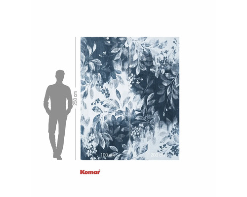 Fotobehang met bloemmotief, afmetingen 250 bij 200 cm