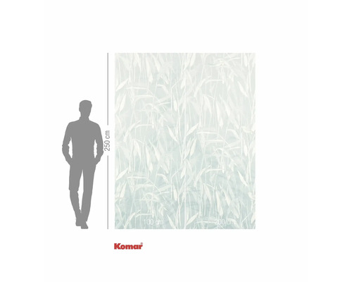 Fotobehang met bamboemotief, 250 bij 300 centimeter