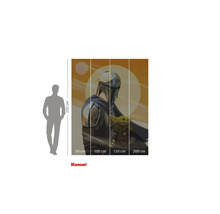 Komar fotobehang Star Wars The Mandalorian met het kind, afmetingen 250 bij 200 cm
