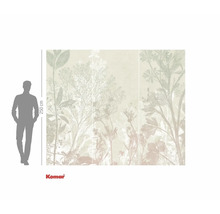 Komar fotobehang met plantmotieven, 250 cm hoog