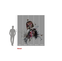 Star Wars fotobehang Boba Fett, 280 cm hoog en 250 cm breed
