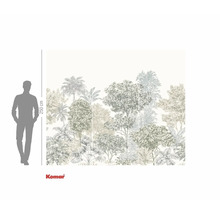 Komar fotobehang met jungleboommotief en een hoogte van 250 cm