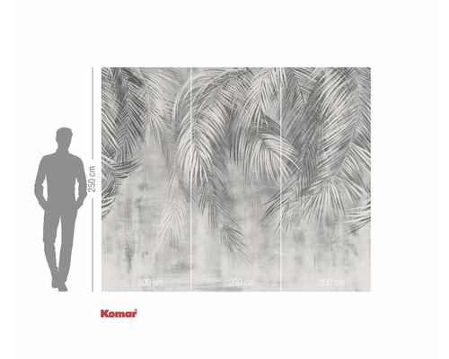 Fotobehang met palmmotief, 250 bij 300 centimeter