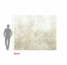 Komar fotobehang met jungle motief en afmetingen