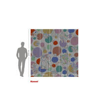 Komar fotobehang met Toy Story motieven en gekleurde stippen