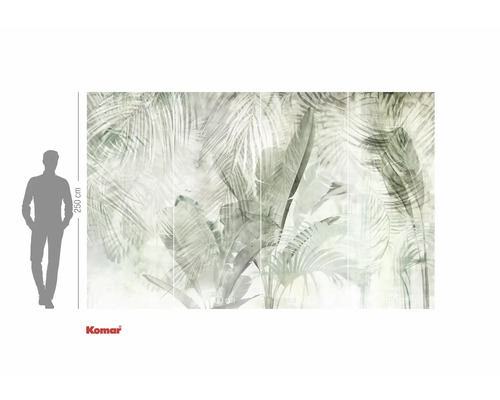 Fotobehang met palmmotieven