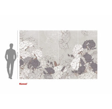 Wandafbeelding met bloemmotief voor wanddecoratie