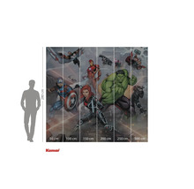 Komar Marvel Avengers fotobehang, 300 bij 280 centimeter