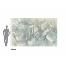 Fotobehang met plantmotief en maatvoering