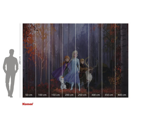 Komar fotobehang met het motief Frozen 2, afmetingen 280 x 400 cm