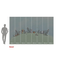 Komar Winnie de Poeh fotobehang met bosdiermotieven, 250 bij 400 centimeter