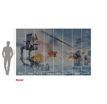 Fotobehang met Star Wars motief en maatvoering