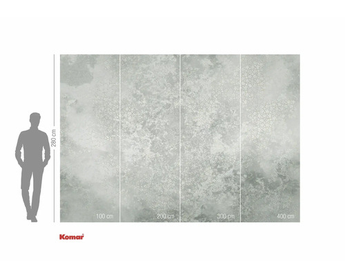 Fotobehang met abstract patroon en maatvoering