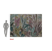 Fotobehang met plantmotief en maatvoering