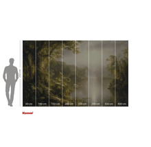 Komar fotobehang met jungle motief en maatvoering