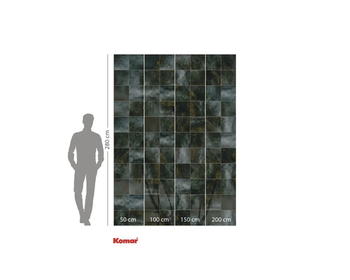 Fotobehang met palmmotief, afmetingen 280 cm x 200 cm