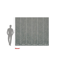 Fotobehang met bladmotief, afmetingen 250 bij 300 centimeter