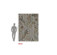 Fotobehang met plantenmotief en maatindicaties