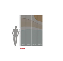 Komar fotobehang met abstract design, 280 cm hoogte, breedte-indicaties