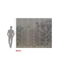 Komar fotobehang met bamboebos en vogel, afmetingen 250 x 300 cm