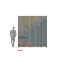 Fotobehang met plantmotief, 280 bij 250 centimeter