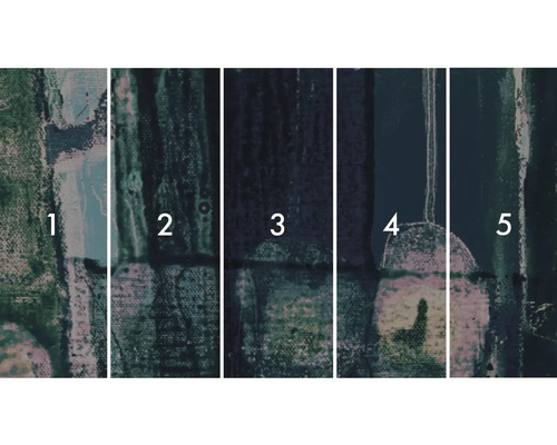 Vliesbehang met verschillende patronen