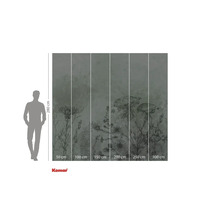 Fotobehang met bloemmotief en maatvoering