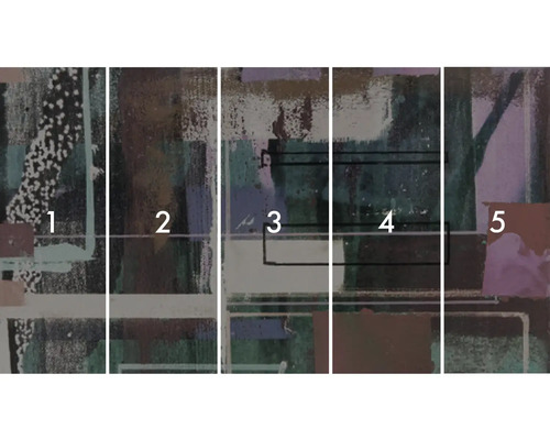 Behang met abstract patroon