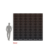 Behang met geometrisch patroon, 280 cm hoog, verschillende breedtes
