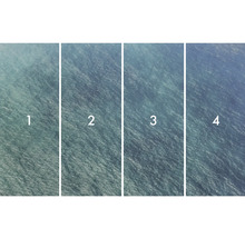 Fotobehang met weergave van zeewater