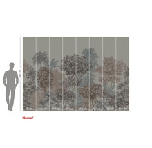 Komar fotobehang met jungle motief, afmetingen 400 cm breed bij 280 cm hoog