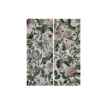 Tweedelig fotobehang met rozenmotief