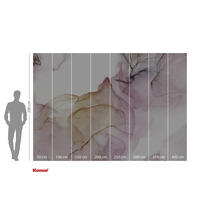 Fotobehang met abstract patroon en maatvoering