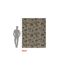 Komar fotobehang met bloemen en vogels, 250 cm hoog en 200 cm breed