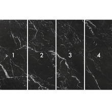 Vierdelig fotobehang met marmerlook