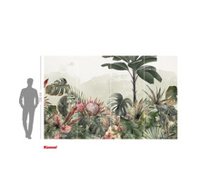 Fotobehang met jungle motief en tropische planten