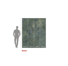 Komar fotobehang met abstract patroon en maatindicaties