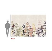 Fotobehang met plantmotieven en maatvoering