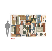 Fotobehang met abstract geometrisch patroon