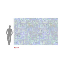 Komar fotobehang met abstract patroon, 250 cm hoog en 400 cm breed