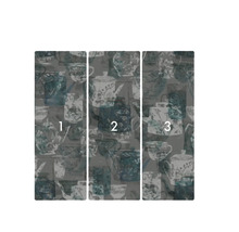 Behang met theepotten en kopjes ontwerp