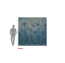 Fotobehang met golfmotief en maatvoering