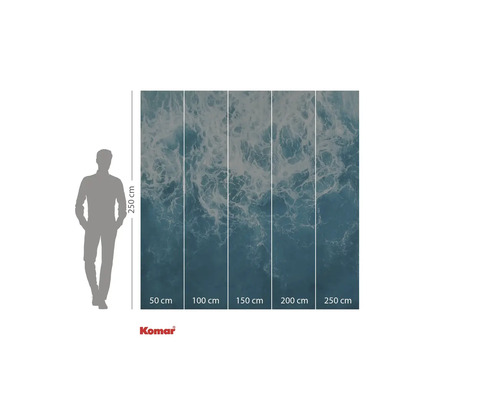 Fotobehang met golfmotief en maatvoering