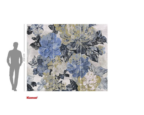 Bloemen fotobehang met bloemmotief