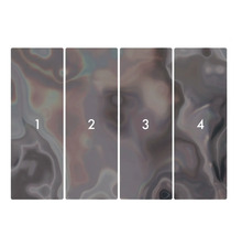 Vierdelig paneel met abstract patroon