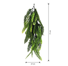 Kunstvaren, lengte 71 cm, breedte 27 cm, ter decoratie