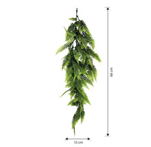 Kunstmatige varenhanger, 66 cm lang en 15 cm breed, voor decoratie