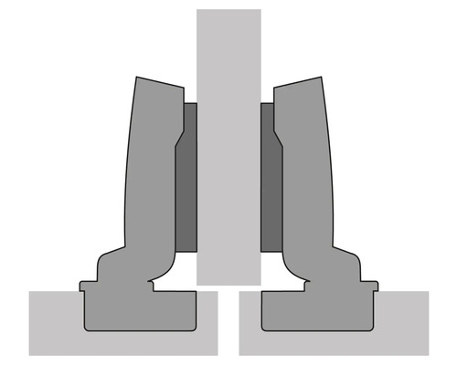 Schema van een paalbevestiging