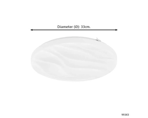 Plafondlamp, diameter 33 centimeter