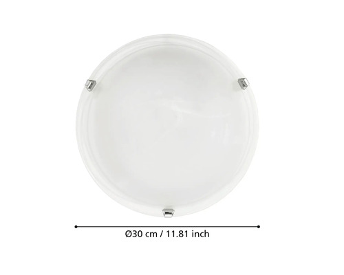 Ronde plafondlamp, diameter 30 cm